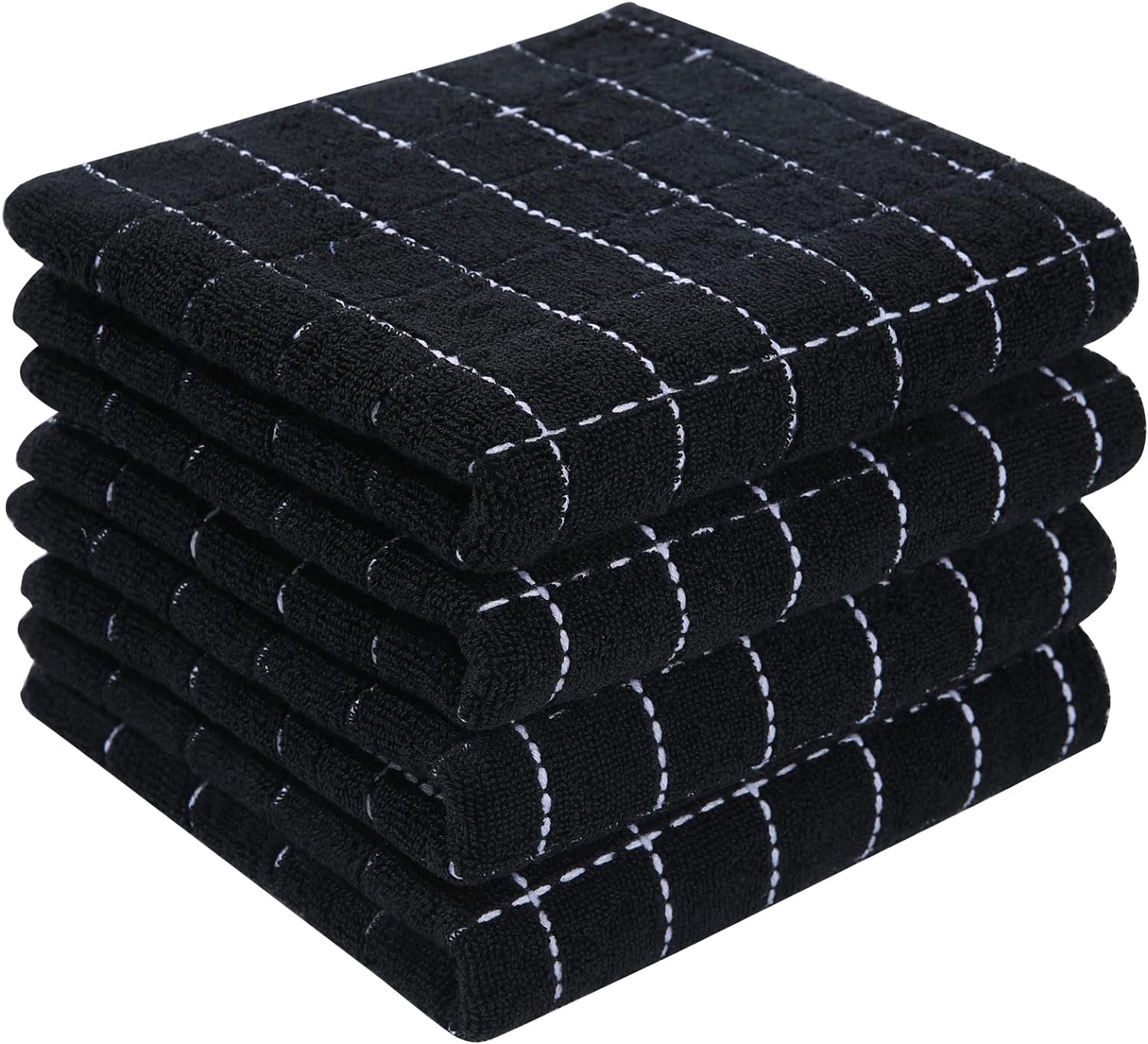 Kitchen Towels, Soft and Super Absorbent Dish Towels, Cotton Kitchen Towels -Pack of 4 (13 Kitchen Towels, Soft and Super Absorbent Dish Towels, Cotton Kitchen Towels -Pack of 4 (13